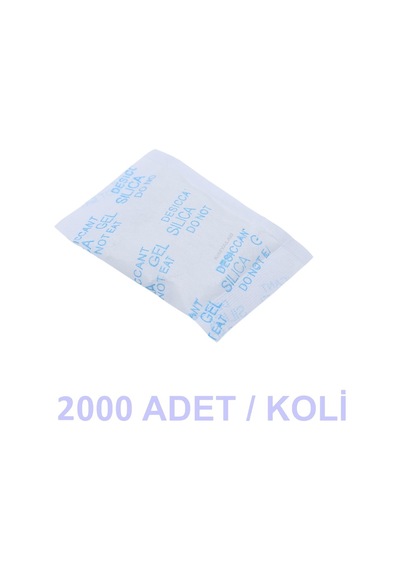 Silikajel Nem Alıcı 10 G - Rutubet Önleyici – 1500 Adet Koli