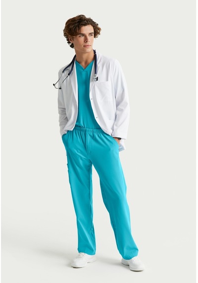 Barco Grey's Anatomy Austin Medikal Giyim Erkek Doktor Önlük Lab Coat 001