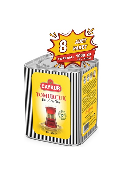 Tomurcuk Kokulu Dökme Çay 125 Gr. Sekizli Paket