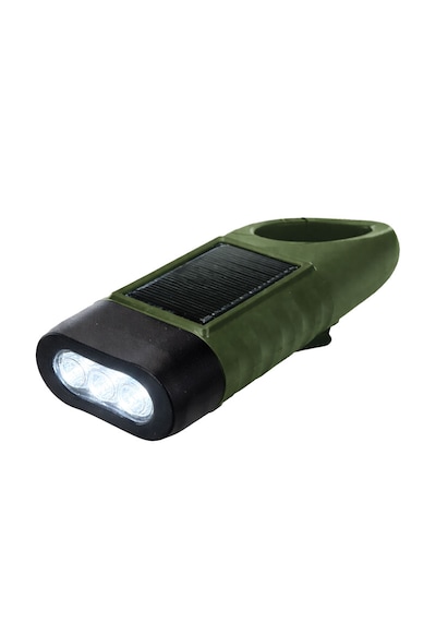 Petrix 34645 Güneş Enerjili El Kranklı Acil Durum Led Taşınabilir El Feneri Yeşil