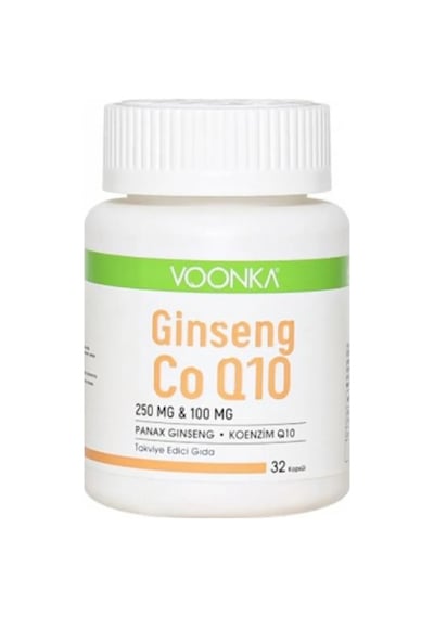 Voonka Ginseng Coenzyme Q10 32   Kapsül