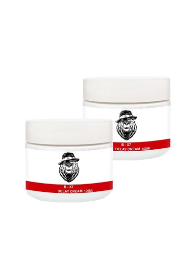B-x7 Cream 100 2 Adet Erkekler İçin Zaman Stop Kremi 7x Effect
