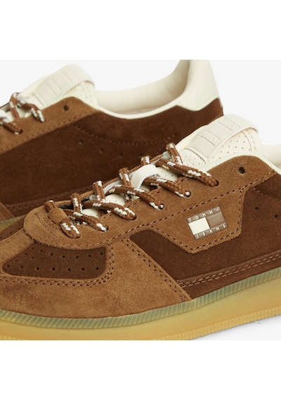 Tommy Hilfiger The Greenwich Edge Suede Kadın Haki Spor Ayakkabı En0en03050