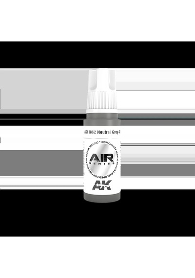 Ak Interactive 11862, 17 Ml. 3gen Neutral Grey 43 Aircraft Maket Boyası Standart