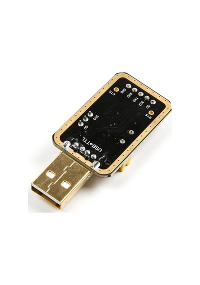 CH340G RS232 USB-TTL Seri Haberleşme Dönüştürücü Modülü + 9 Küçük Kablo