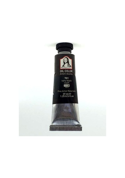 Mona Lisa Yağlı Boya 37 Ml Siyah 701 Çok Renkli