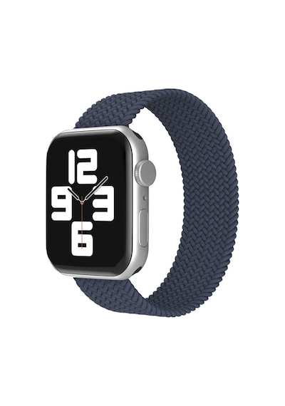 Apple Watch 38mm Uyumlu Ayarlı Solo Silikon Kordon - Lacivert