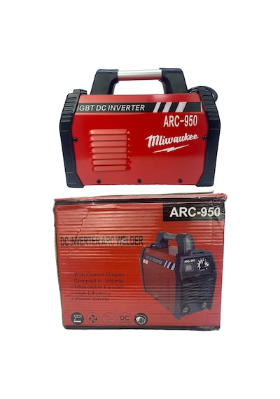 Milwaukee Eea408 Arc 950 Dc İnverter Dijital Kaynak Makinesi Kırmızı