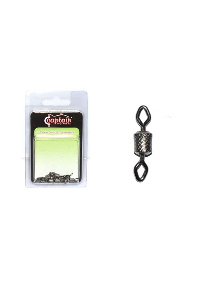 Captain 5005 Elmas Gözlü Fırdöndü 10lu Paket Black Nikel 3