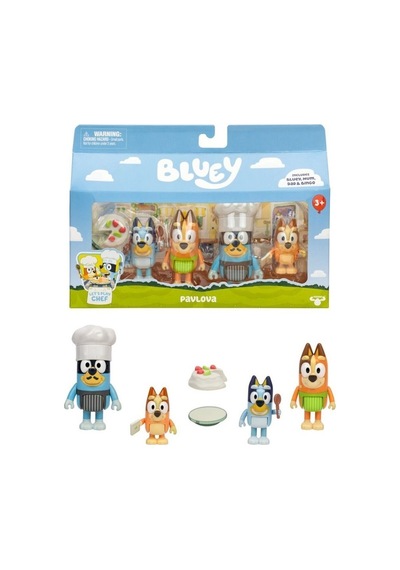 Bluey 4lü Figür Set Asorti 18915