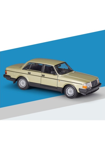 Welly 1:24 Volvo 240Gl Altın 1:24 Model Araba