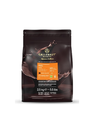 Callebaut Signature Collection Zestina Peru Bitter Çikolata 2,5 Kg