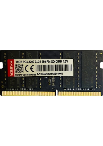 Xaser XS32S22S8/16 16 GB DDR4 3200 MHz CL22 Notebook Ram