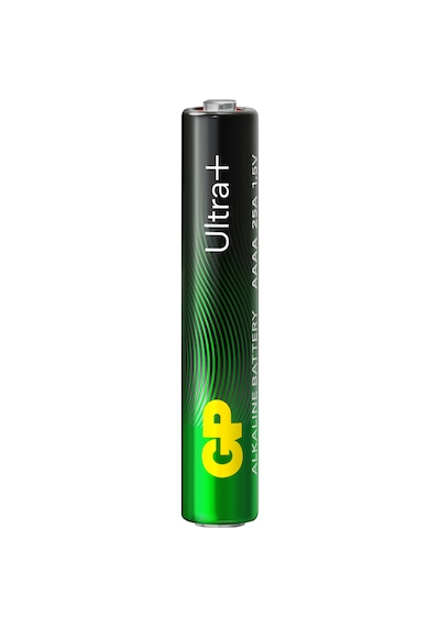 GP Batteries 25A Ultra Plus Lr8D425/E96/AAAA Boy İncenin İncesi Pil, 1.5 Volt, 2’li Kart
