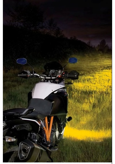 1 Adet Off Road Arazi Aracı Ve Motosiklet Uyumlu 3 İnç Amber Sarı Renk Çalışma Ve Sis Lambası