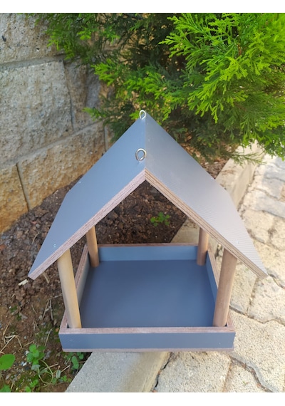 Ncy Kuş Yuvası Kuş Evi Yemlik Dış Mekan Suya Dayanıklı