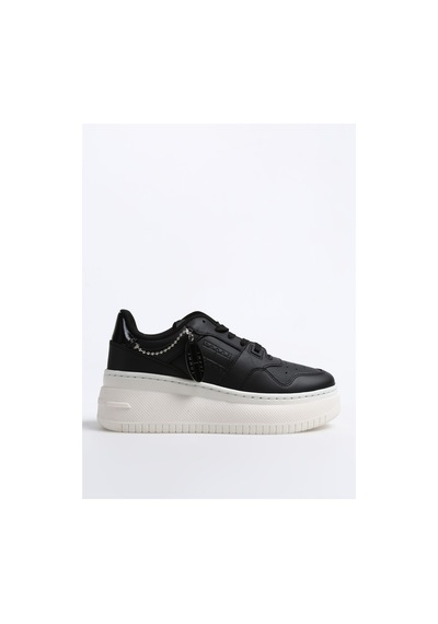 Siyah Kadın Deri Sneaker En0en02421bds Siyah