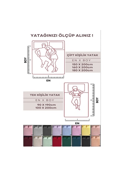 İqon Ranforce Dokuma Lastikli Çarşaf Takımı Tek Kişilik - 21 Renk Mor
