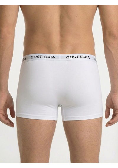Gost Liria - Bare Erkek Boxer Beyaz Beyaz