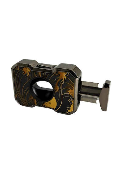 Quantoro Qc-7 Gunmetal Gold Wave Puro Kesici