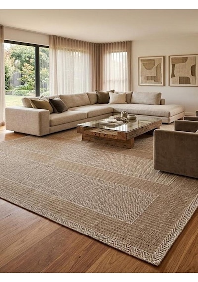 Nexus Halı Mansion 9706 Yumuşak Dokulu Kolay Temizlenebilir Dekoratif Halı Çok Renkli
