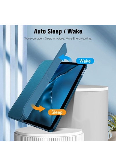 Apple Uyumlu iPad Air 4/5 10.9inç Kılıf Flip Cover Kalem Bölmeli Pc Case 10.nesil Değil Kılıf