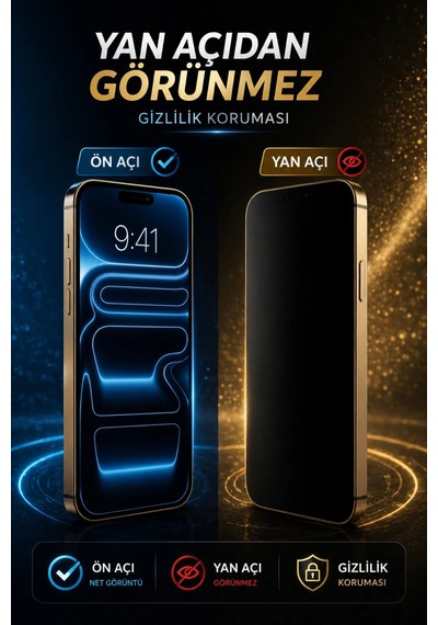 Mi 17 Pro Mat Privacy Hayalet Nano Ekran Koruyucu Esnek Kırılmaz