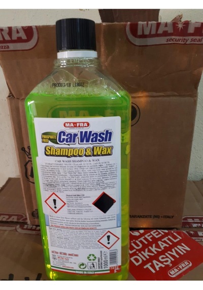 Mafra Car Wash Bitkisel Cilalı (Wax) Araç Yıkama Şampuanı