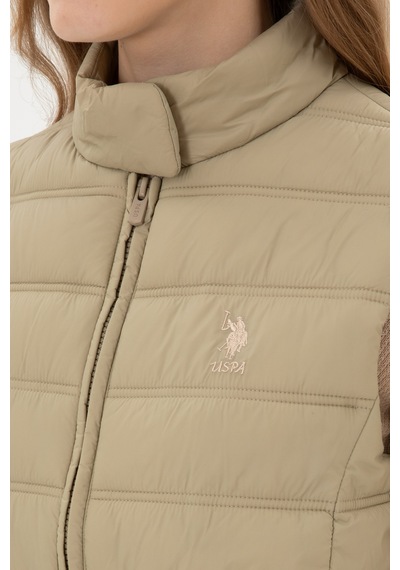 U.S. Polo Assn. Kadın Açık Haki Yelek 50311989-VR183