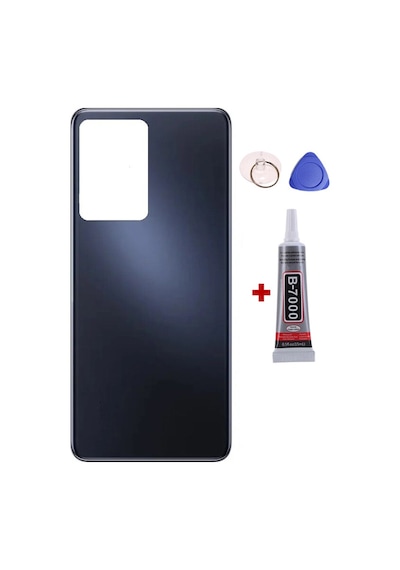Xiaomi Mi 13 Lite Siyah Arka Kapak Batarya Kapağı Pil Kapağı Yapışkan Ve Sökme Aparatıyla Beraber Full Set Siyah