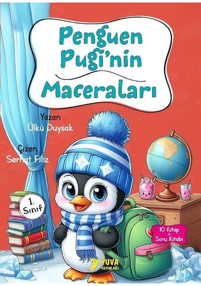 Penguen Pugi'nin Maceraları 10 Kitap / Ülkü Duysak
