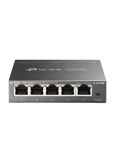 Tp-link Tl-sg105e, 5-portlu Gigabit Easy Switch Sku: Zeus8690010071248