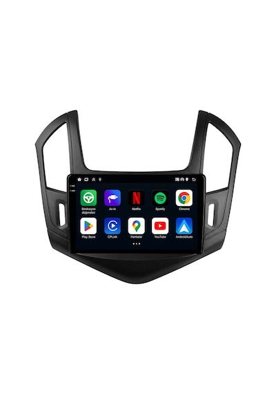 Chevrolet Cruze Android Siyah Multimedya 2013-2015 Carplay Android Auto Navigasyon 4gb Ram 32gb 9"
