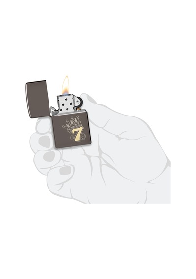Zippo 150 Lucky 7 Design Çakmak Çok Renkli