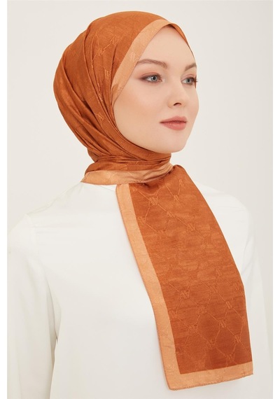 Armine Trend Monogram Şal 2 132 - Desenli