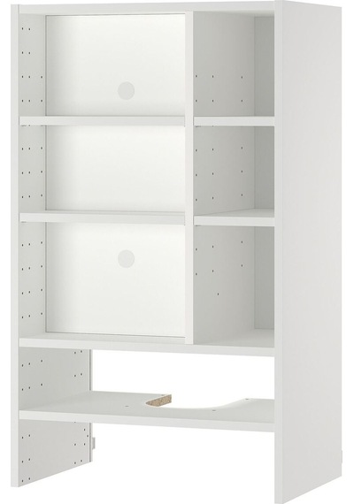 Aspiratör Dolabı İskeleti, Beyaz, 60x37x100 Cm Beyaz Aspiratör Dolabı İskeleti, Beyaz, 60x37x100 Cm Beyaz