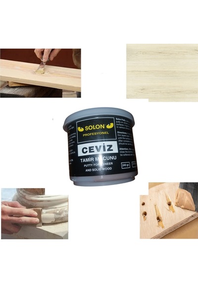 Ahşap Masif Ve Kaplama Tamir Macunu Ceviz 240 Gr.
