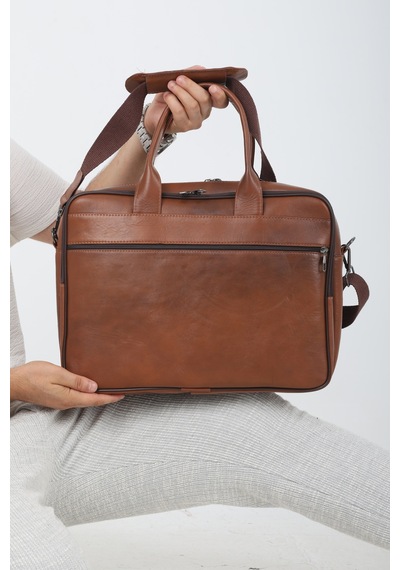 Erzeno Hakiki Deri Evrak Ve Laptop Çantası / Uzun Askılı Büyük Boy Laptop Çanta / 15,6 İnç Kahverengi/taba - 628189100 Kahverengi/taba Erzeno Hakiki Deri Evrak Ve Laptop Çantası / Uzun Askılı Büyük Boy Laptop Çanta / 15,6 İnç Kahverengi/taba - 628189100 Kahverengi/taba