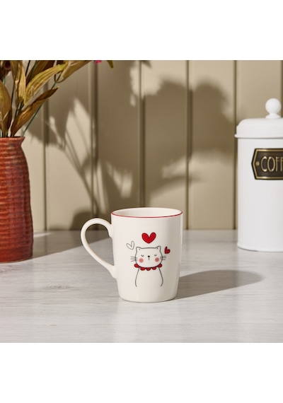 Kitchen Lovely Cat Desenli Kupa - Renkli - 290 Ml