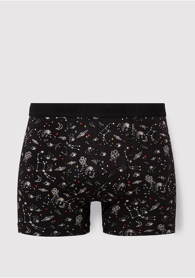 Mavi - Galaksi Baskılı Siyah Boxer 092084-900 Siyah