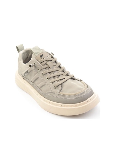 Bambi Haki Keten Erkek Sneaker E01175521118 Ten