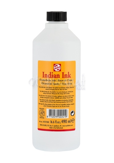 Talens Indian Ink Çini Mürekkebi 490Ml