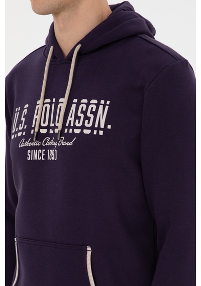 U.S. Polo Assn. U.s. Polo Assn. Erkek Mürdüm Sweatshirt 50315527-vr074 Murdum