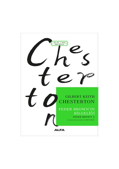 Peder Brown'un Bilgeliği - Gilbert Keith Chesterton - Alfa Yayıncılık