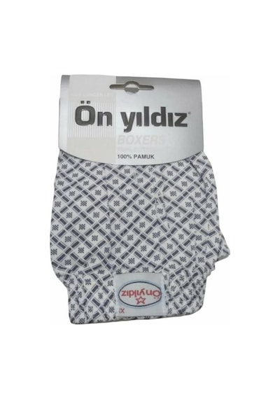 Önyıldız % 100 Pamuk Empirme Erkek Boxer S-3Xl