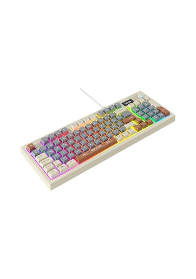 Appa Everest Kb-79 Sılent Pro Gri Mavi/gri/kahve Sessiz Rgb Q Membrane Oyuncu Klavyesi