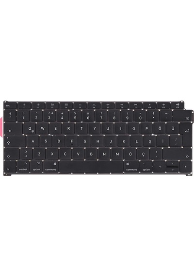 Macbook Air 13" 2018/2019 Uyumlu A1932 Klavye - Büyük Enter Tr Q