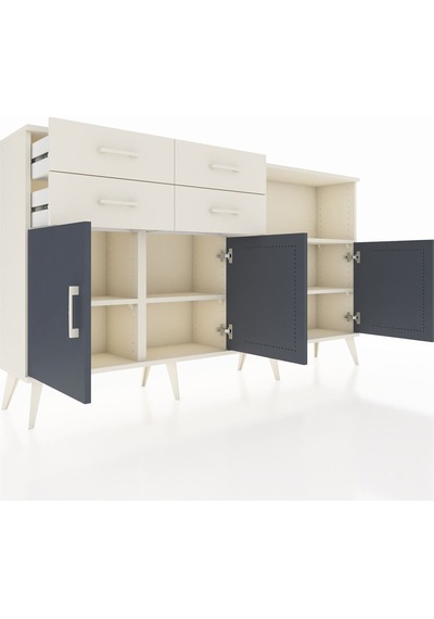 Arges Konsol 4 Raflı 4 Çekmeceli 4 Kapaklı 176x30x99 Aytaşı-antrasit/aytaşı Antrasıt/aytası - Aytası Arges Konsol 4 Raflı 4 Çekmeceli 4 Kapaklı 176x30x99 Aytaşı-antrasit/aytaşı Antrasıt/aytası - Aytası