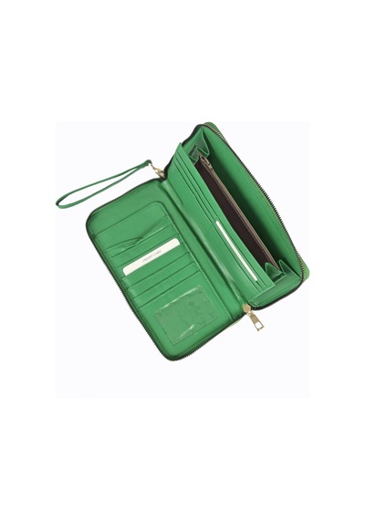 Ollbag 1018 Cilt Büyük Boy Cüzdan / Clutch Çanta Benetton Yeşil-benetton Yesil Çok Renkli