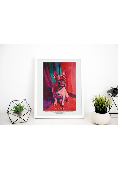 Paw-pow No:26 Art Print